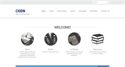 Desktop Screenshot of ciodn.org